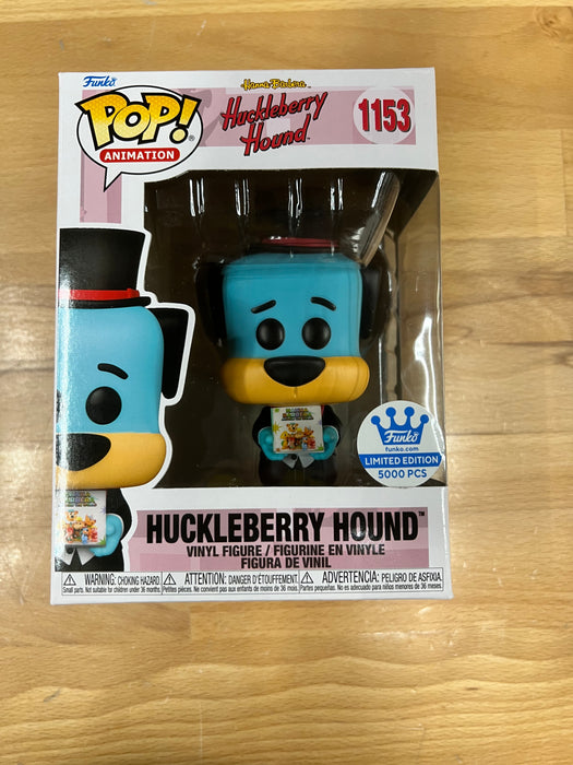 Huckleberry Hound #1153 & Book Funko Shop Exclusive Funko Pop! Hanna Barbara Huckleberry Hound