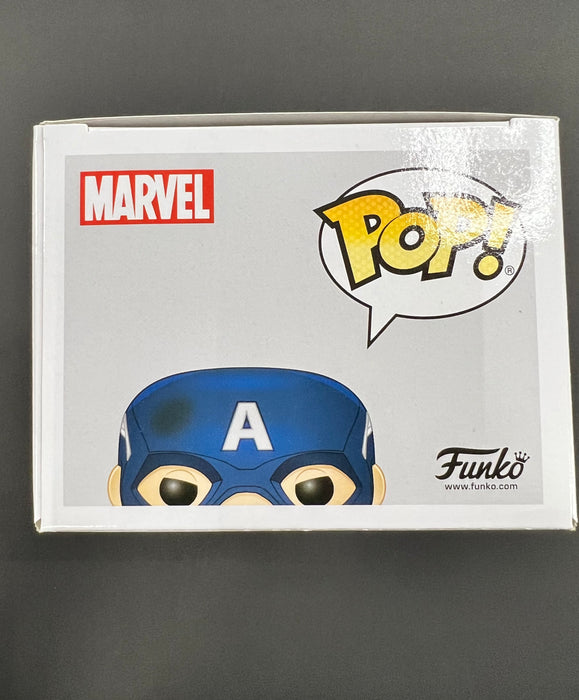 ***Signed*** Captain America #573 Funko Pop! Marvel Avengers Endgame