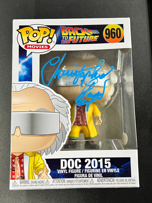 ***Signed*** Doc 2015 #960 Funko Pop! Movies Back To The Future