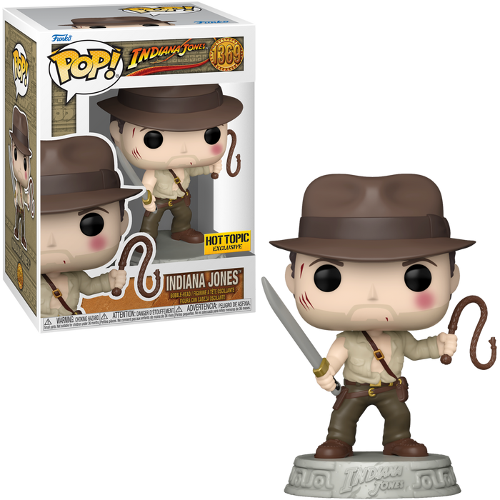 Indiana Jones #1369 Hot Topic Exclusive Limited Edition Funko Pop! Indiana Jones Adventure
