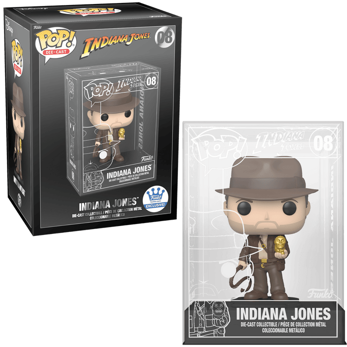 ***Common*** Indiana Jones #08 Funko Exclusive Funko Pop! Movies Indiana Jones Die-Cast