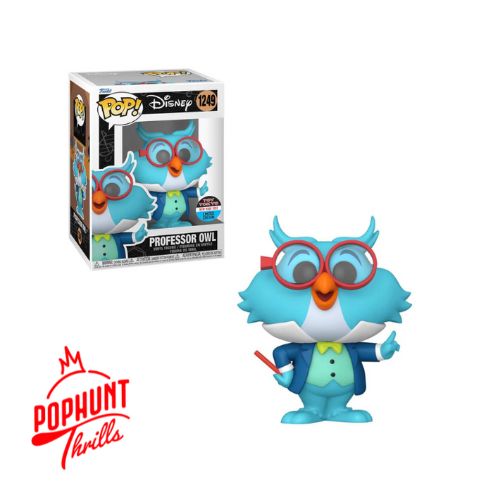 Professor Owl #1249 Toy Tokyo New York 2022 Limited Edition Funko Pop! Disney