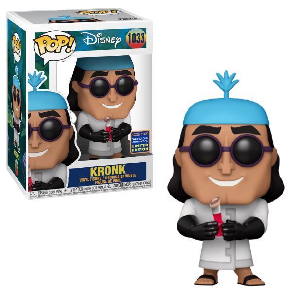 Kronk #1033 2021 Wondrous Convention Limited Edition Funko Pop! Disney The Emperor's New Groove