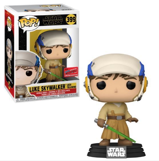 Luke Skywalker (Jedi Training) #399 2020 San Diego Comic Con Limited Edition Funko Pop! Star Wars