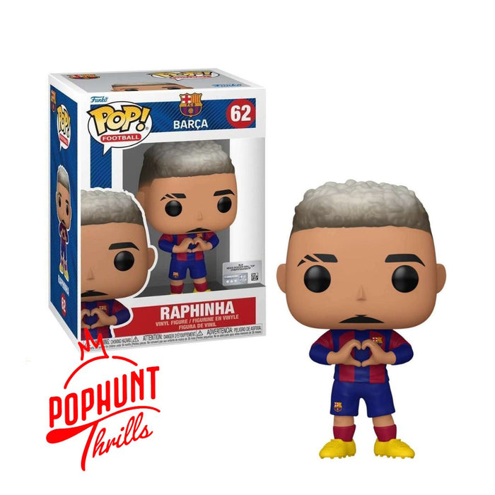 Raphinha #62 Funko Pop! Football Barcelona