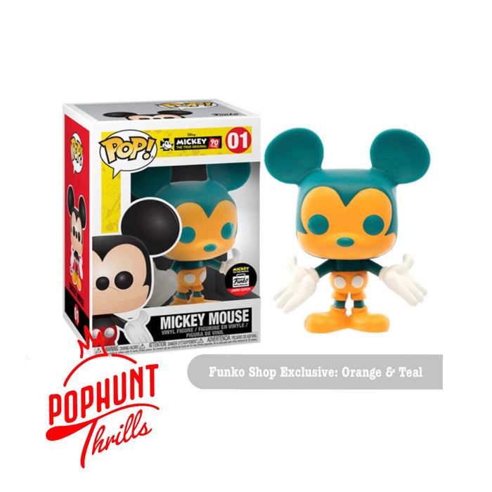 Mickey Mouse #01 Funko Limited Edition Funko Pop! Mickey The True Original 90 Years
