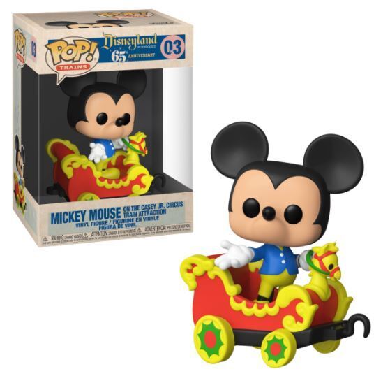 Mickey on the Casey Jr. Circus Train Attraction #03 Funko Pop! Disneyland Resort 65th Anniversary