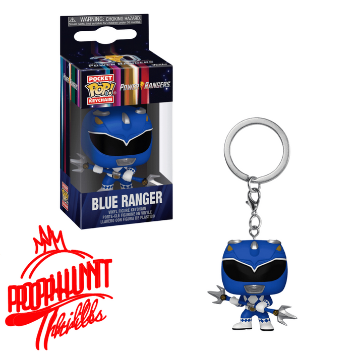 BLUE RANGER (30TH ANNIVERSARY) Pocket Pop! Keychain Power Rangers