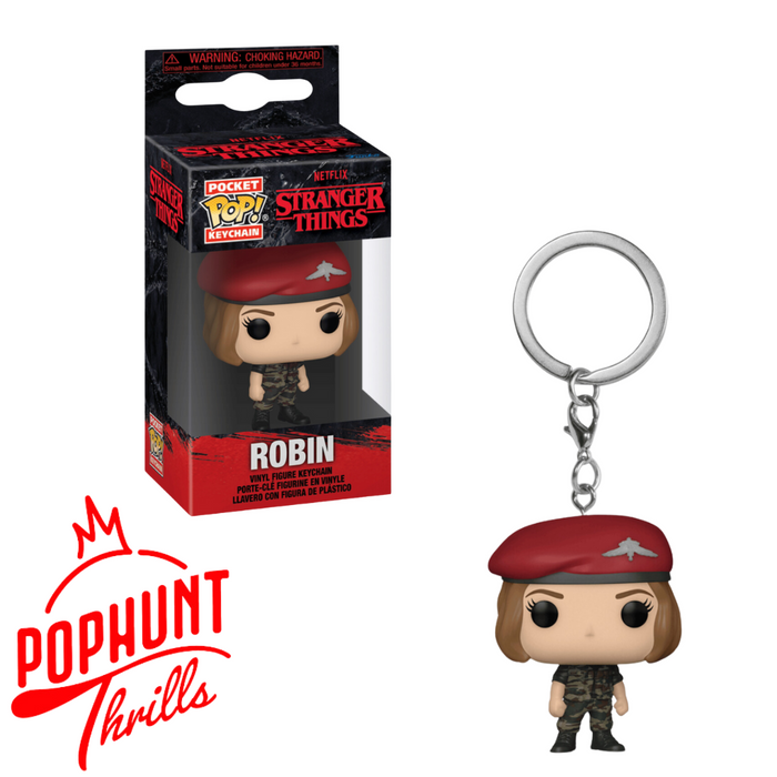 ROBIN IN HUNTER OUTFIT Pocket Pop! Keychain Stranger Things