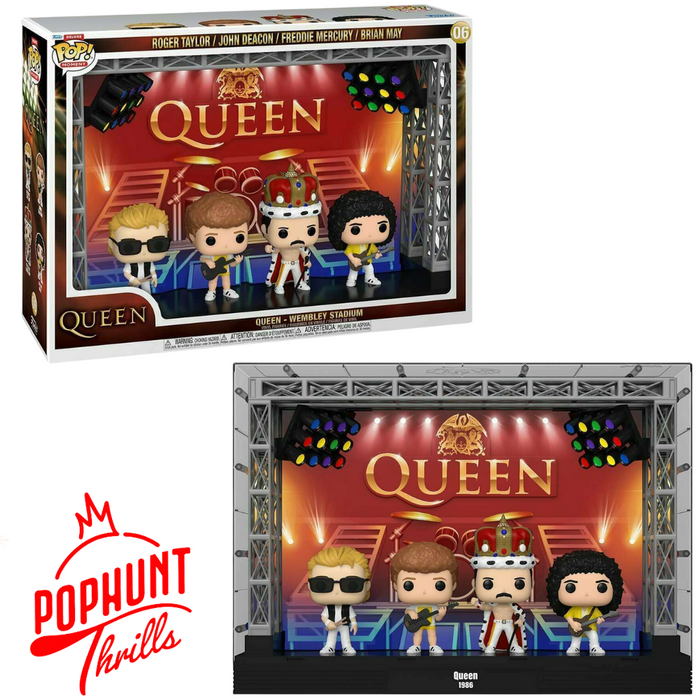 Roger Taylor / John Deacon / Freddie Mercury / Brian May #06 Funko Pop! Moments Queen
