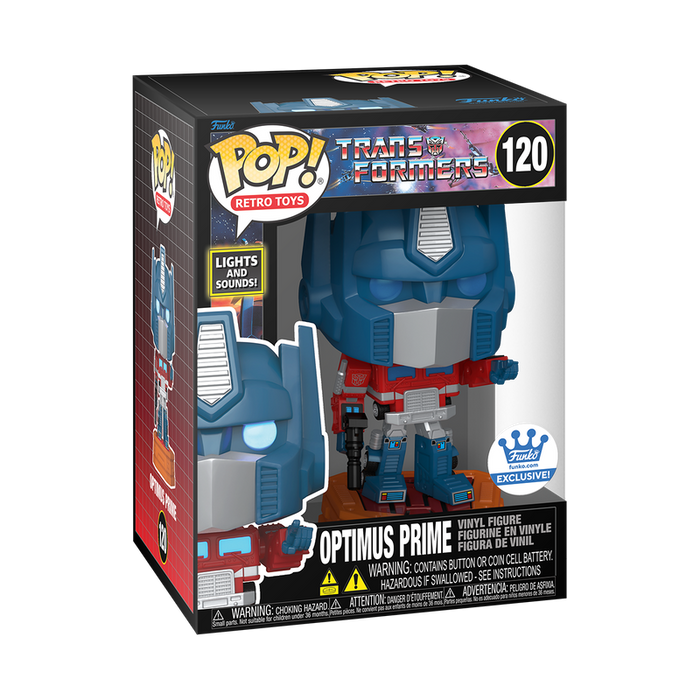 Optimus Prime #120 Funko Shop Exclusive (6-Inch) Funko Pop! Movies The Transformers