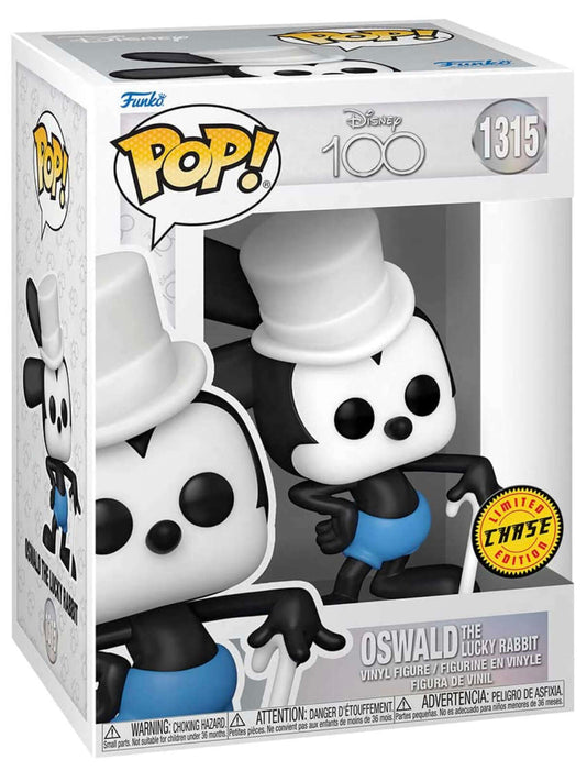 Oswald The Lucky Rabbit #1315 Limited Chase Edition Funko Pop! Disney 100