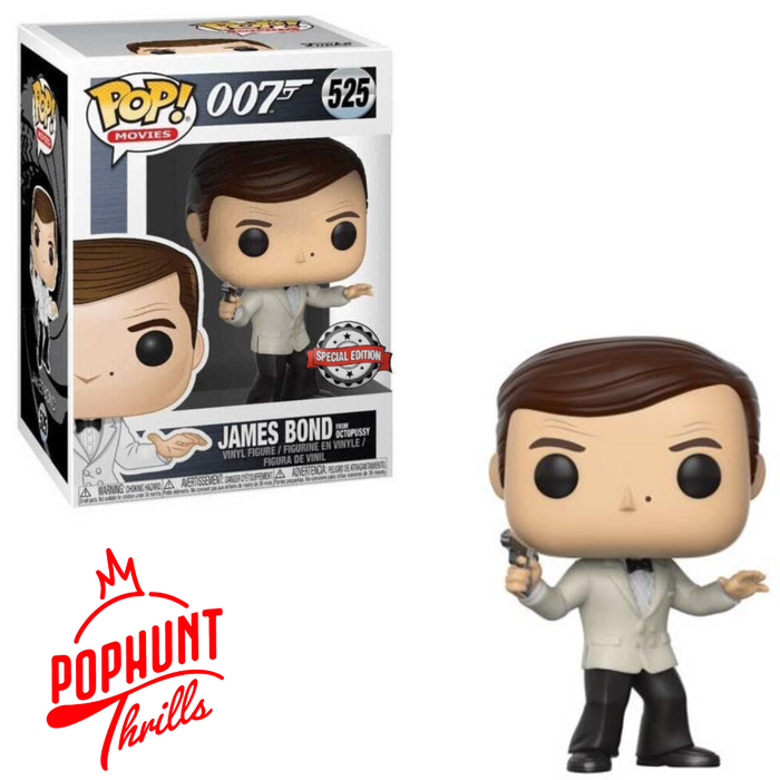 James Bond From Octopussy #525 Special Edition Funko Pop! Movies 007