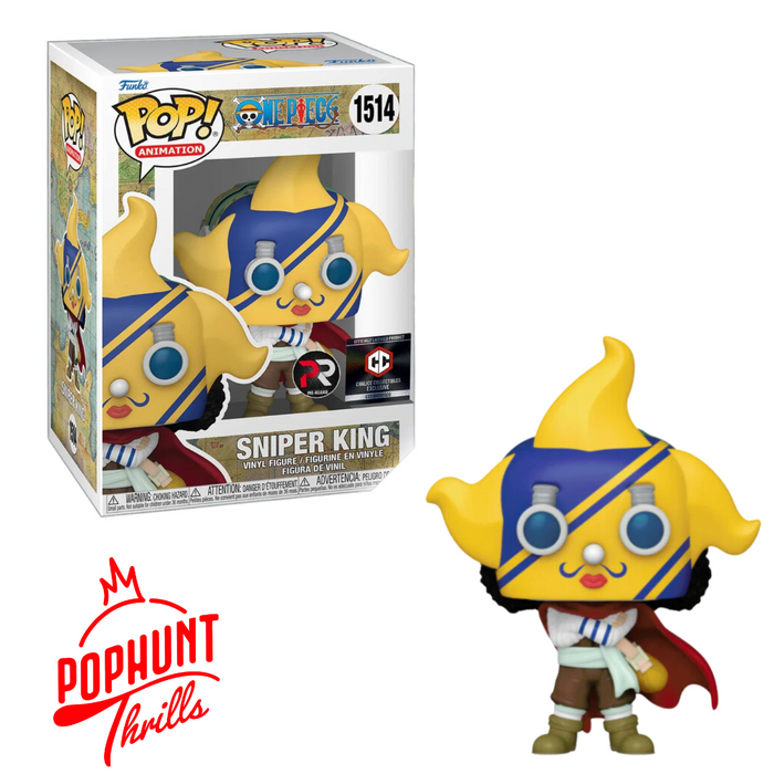 Sniper King #1514 Pre-Release Chalice Exclusive Funko Pop! Animation One Piece