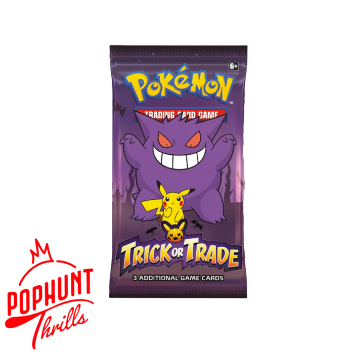 Pokémon TCG: Trick or Trade BOOster Pack ( 1 Pack Per Order)