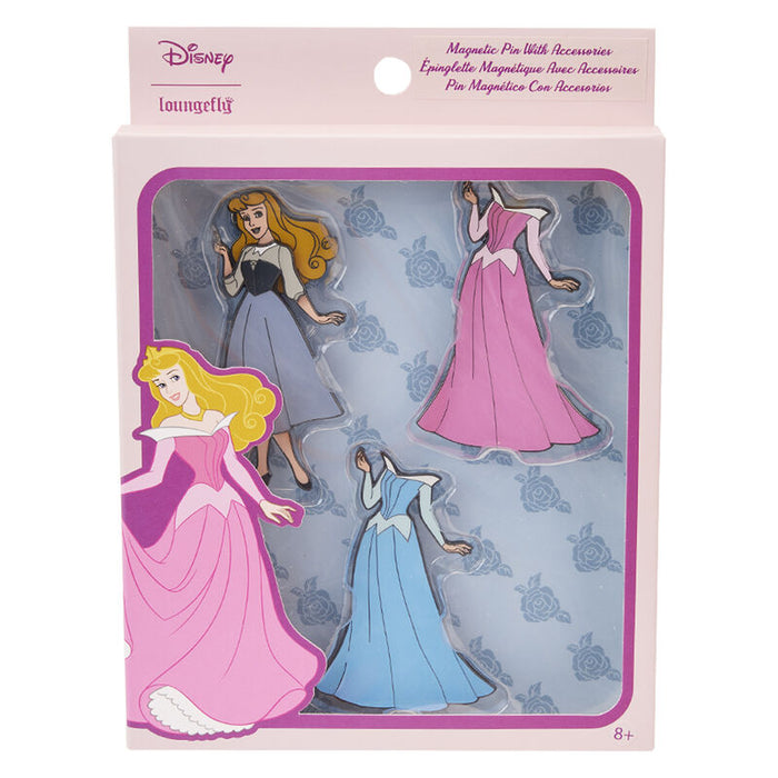Loungefly Disney Princess Aurora Paper Doll Pin Set — Pop Hunt Thrills