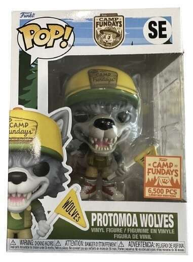Protomoa Wolves #SE 2023 Camp Fundays Flocked (6,500 Pcs) Funko Pop! Camp FunDays