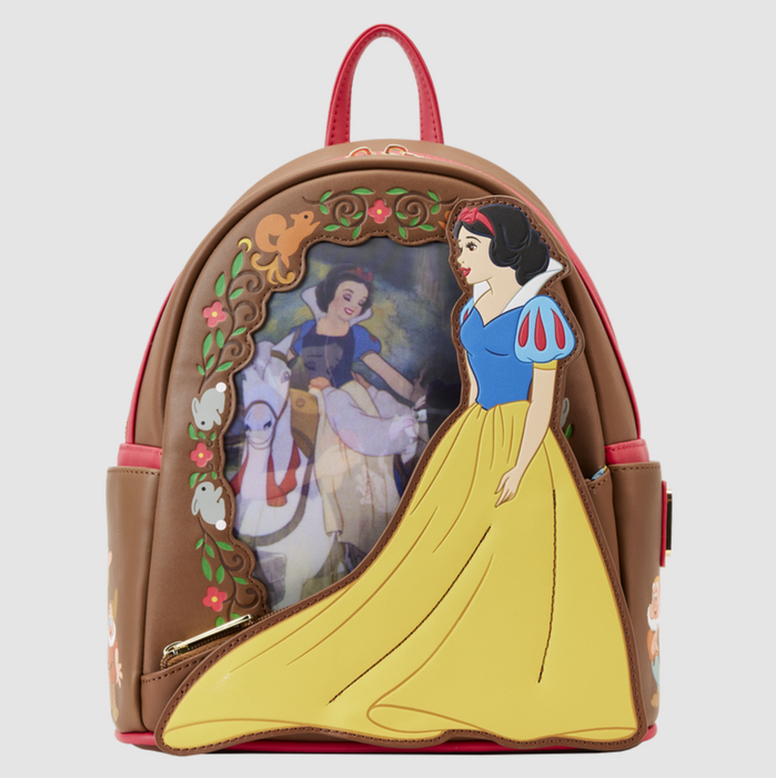 Loungefly Snow White Lenticular Princess Series Mini Backpack