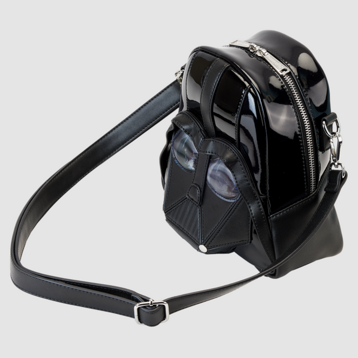 Loungefly Darth Vader Figural Helmet Crossbody Bag