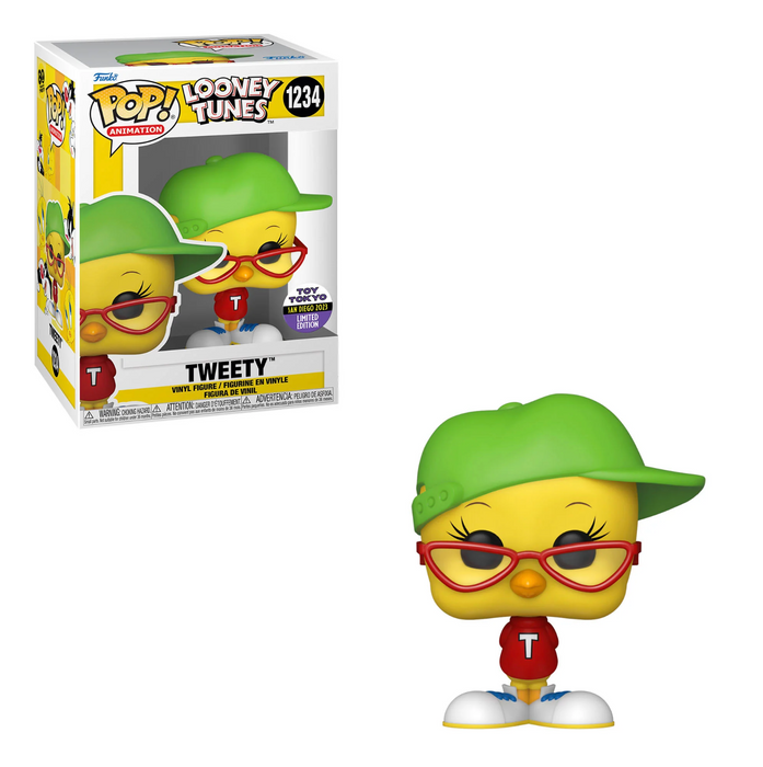 Tweety #1234 2023 San Diego Toy Tokyo Limited Edition Funko Pop! Animation Looney Tunes