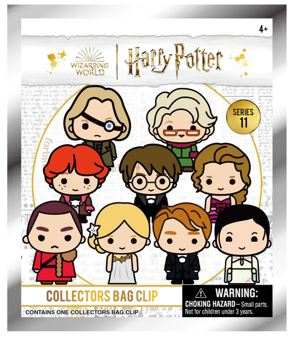 Harry Potter Series 11 3D Figural Foam Collectors Bag Clip Mystery Pack (1 Figure)