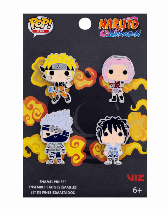 Funko Naruto POP Team 7 Pin Set