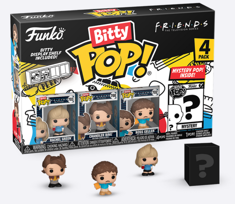 FRIENDS 4-PACK SERIES 1 (Rachel Green) Funko - Bitty POP!