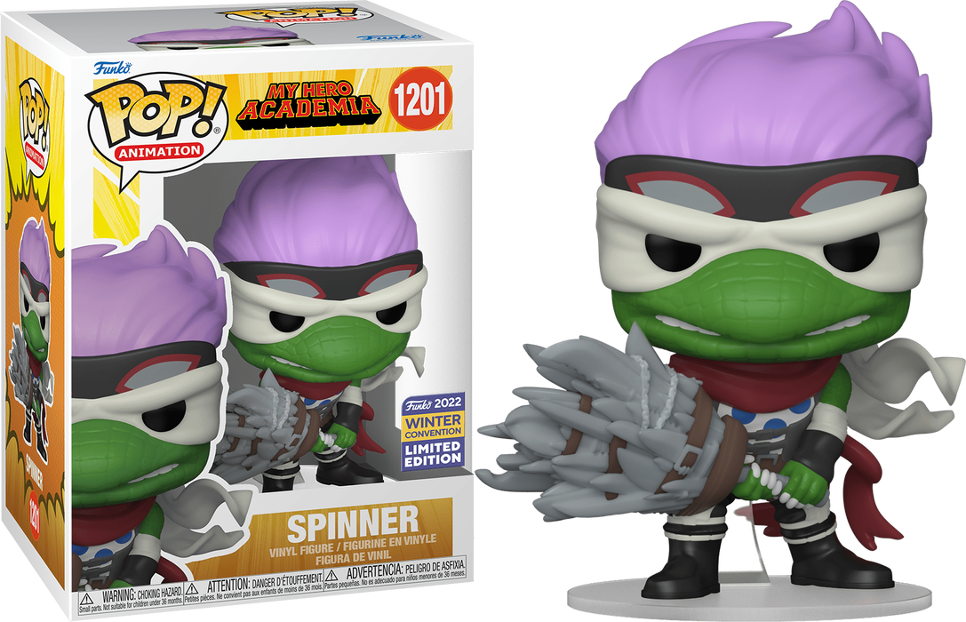 Spinner #1201 2022 Winter Convention Limited Edition Funko Pop! Animation My Hero Academia