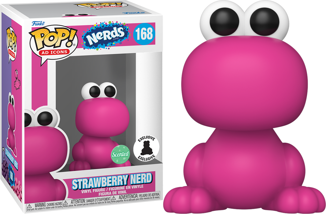 Strawberry Nerd #168 Scented Exclusive Funko Pop! Ad Icons Nerds