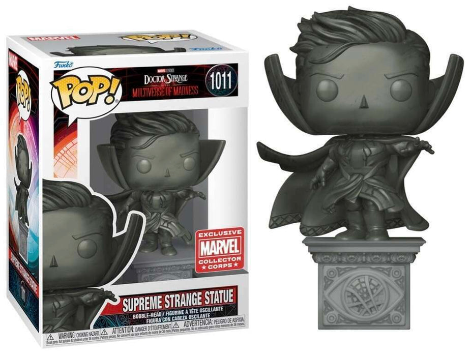 Supreme Strange Statue #1011 Marvel Collector Corps Exclusive Funko Pop! Marvel Doctor Strange In The Multiverse Of Madness