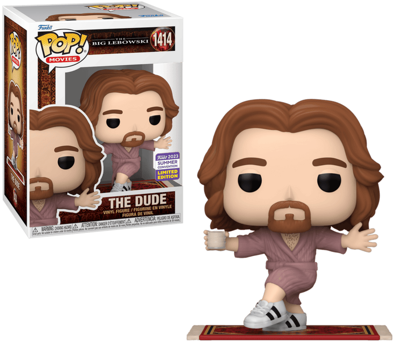 The Dude #1414 2023 Summer Convention Limited Edition Funko Pop! Movies The Big Lebowski