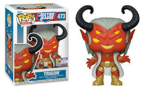 Trigon #473 2023 San Diego Comic Con Limited Edition Funko Pop! Heroes Justice League