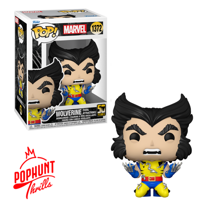 Wolverine #1372 Fatal Attraction  50th Anniversary Funko Pop! Marvel  X-Men