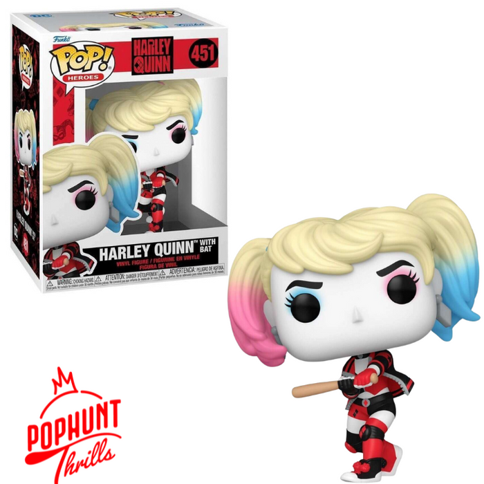 Harley Quinn With Bat #451 Funko Pop! Heroes DC Harley Quinn