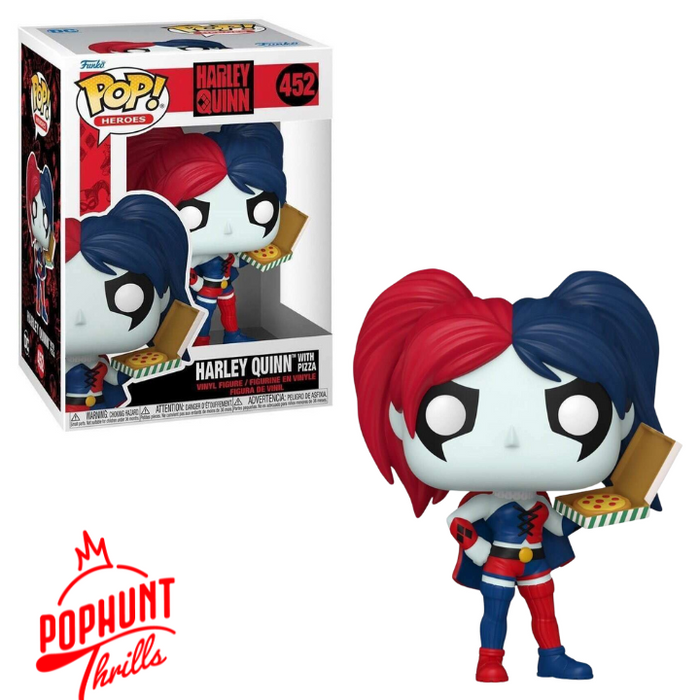 Harley Quinn With Pizza #452 Funko Pop! Heroes DC Harley Quinn