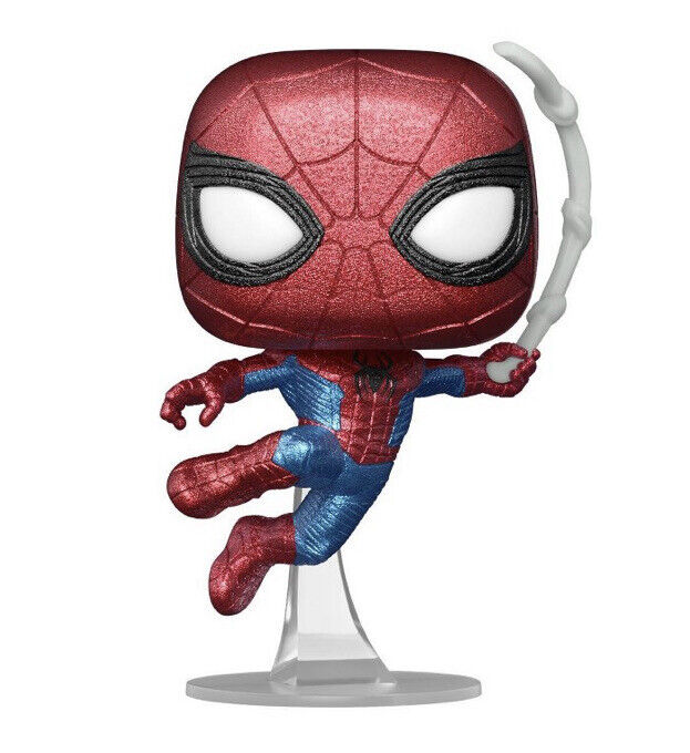 Funko POP and Tee: Spiderman No way home Vinyl Figure & T-Shirt Diamond Collection Target Con Exclusive 2023