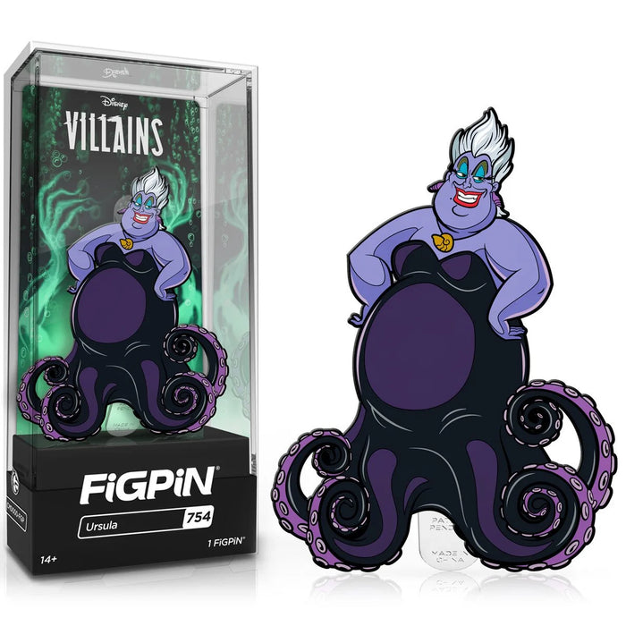 Disney Villains Ursula #754 FIGPIN Classic Enamel Pin