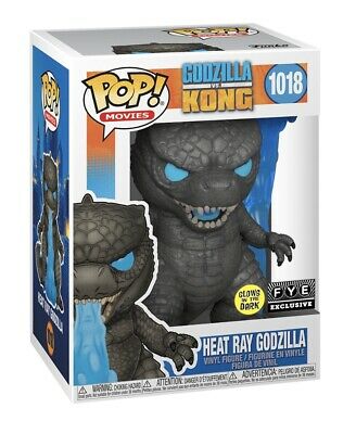 Heat Ray Godzilla #1018 Glow In The Dark FYE Exclusive Funko Pop! Movies Godzilla Vs. Kong