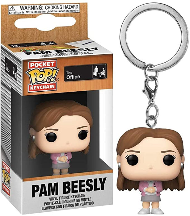 Pam Beesly Pocket Pop! Keychain The Office