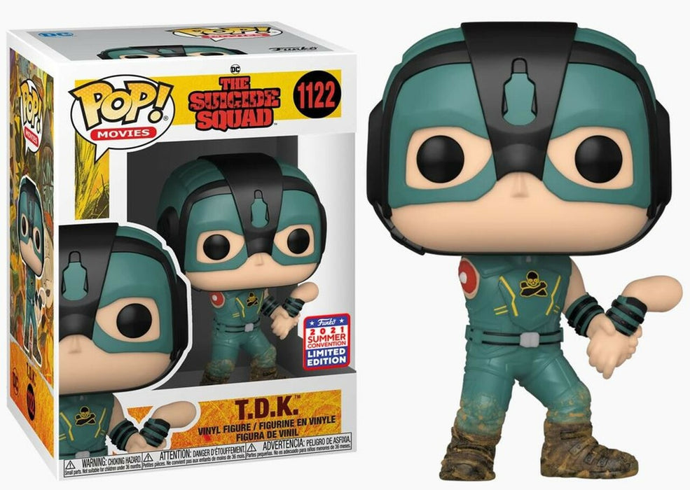 T.D.K #1122 2021 Summer Convention Limited Edition Funko Pop! Movies The Suicide Squad