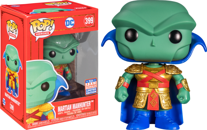Martian Manhunter #399 2021 Summer Convention Limited Edition Funko Pop! Heroes DC
