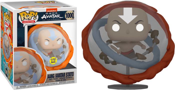 Aang (Avatar State) #1000 Glow In The Dark Special Edition 6-Inch Funko Pop! Animation Avatar The Last Airbender