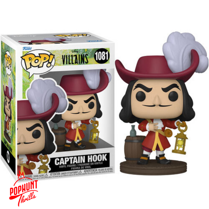 Captain Hook #1081 Funko Pop! Disney Villains