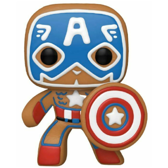 Gingerbread Captain America #933 Funko POP! Marvel