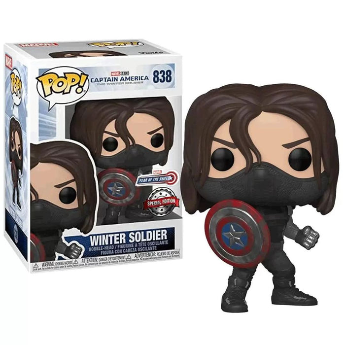 Winter Soldier #838 Marvel Year Of The Shield Special Edition Funko POP! Captain America The Winter Soldier