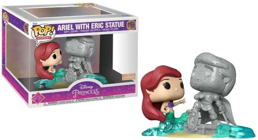 Ariel With Eric Statue #1169 BoxLunch Exclusive Funko Pop! Moment Disney The Little Mermaid