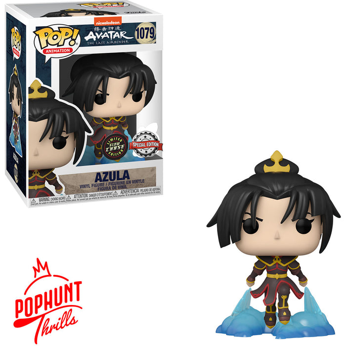Azula #1079 Limited Edition Glow Chase Special Edition Sticker Funko Pop! Animation Avatar The Last Airbender