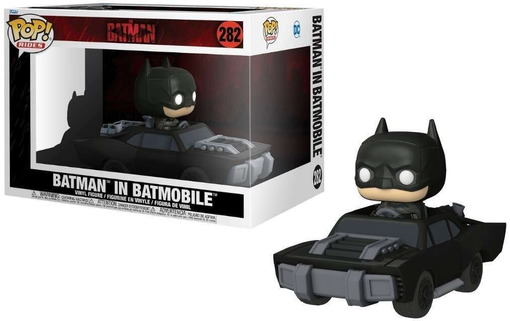 Batman In Batmobile #282 Funko Pop! Rides The Batman