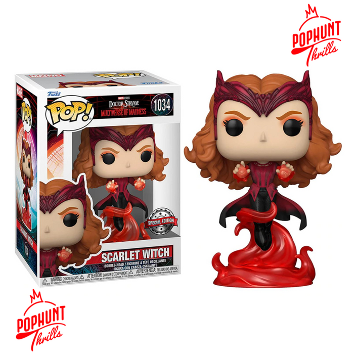 Scarlet Witch #1034 Special Edition Funko Pop! Marvel Studios Doctor Strange In The Multiverse Of Madness