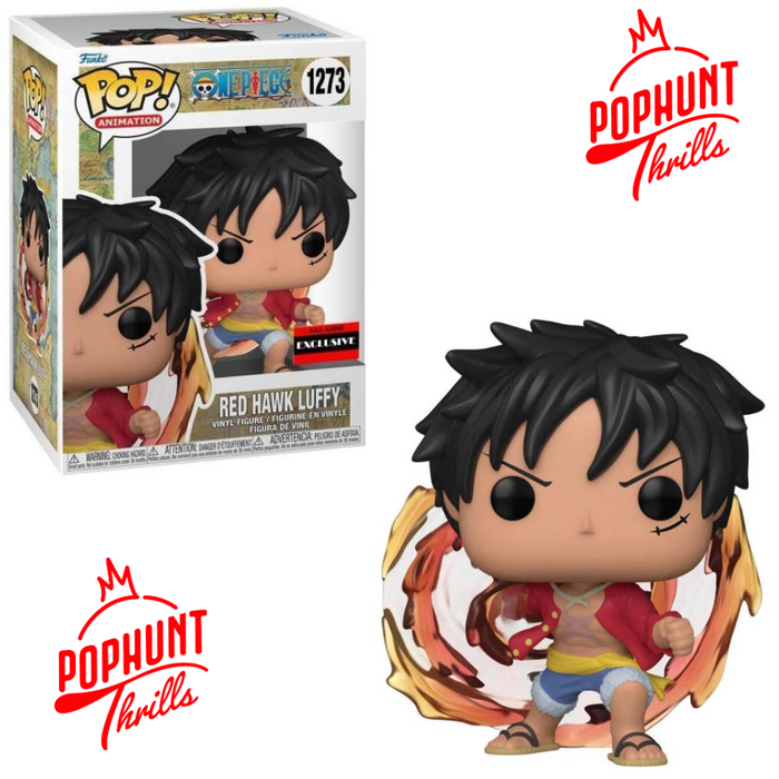 Red Hawk Luffy #1273 AAA Anime Exclusive Funko Pop! Animation One Piece